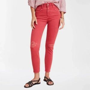 NEW! Anthropologie Pilcro Ultra High-Rise Slim Straight Jeans Size 32